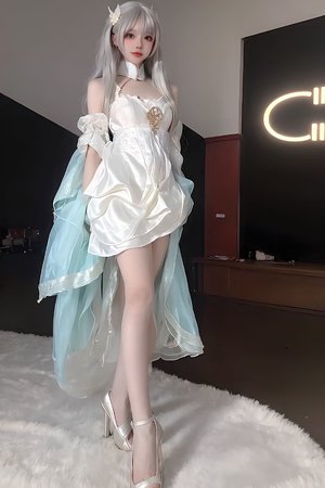 漂亮女人美容院